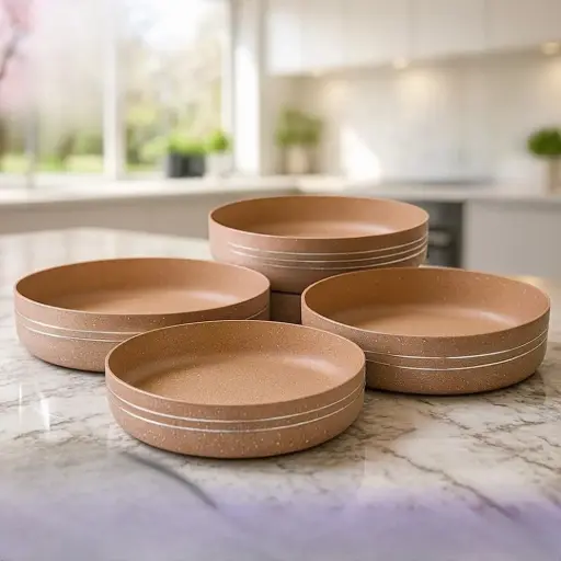 طقم صواني جرانيت 4 قطع 