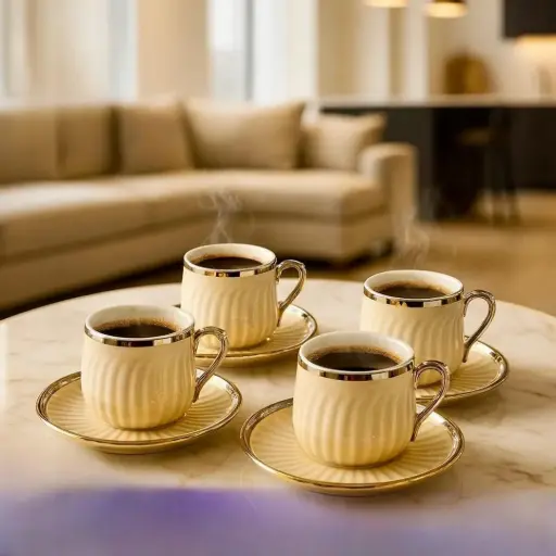 طقم فناجين قهوة عدد 12