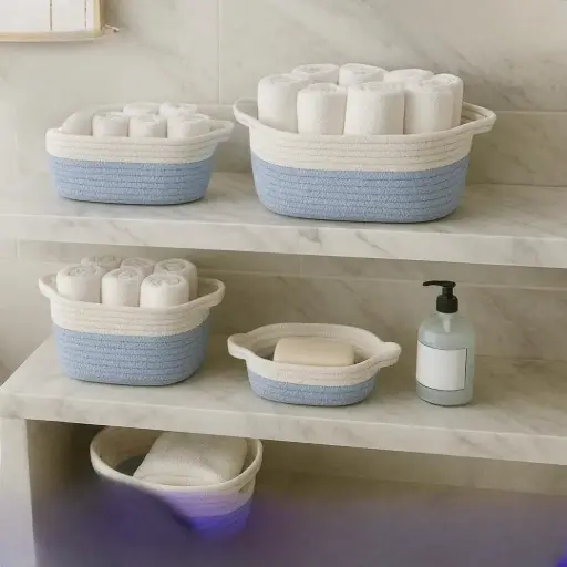 طقم سلات تخزين 5 احجام 