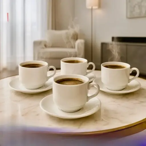 طقم 12 فنجان قهوة 
