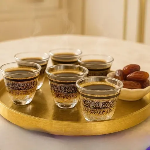 فناجين قهوة عربي عدد 6