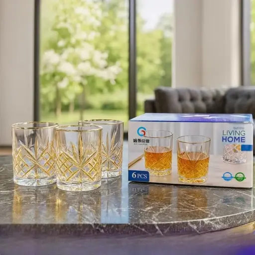 طقم كاسات عصير عدد 6