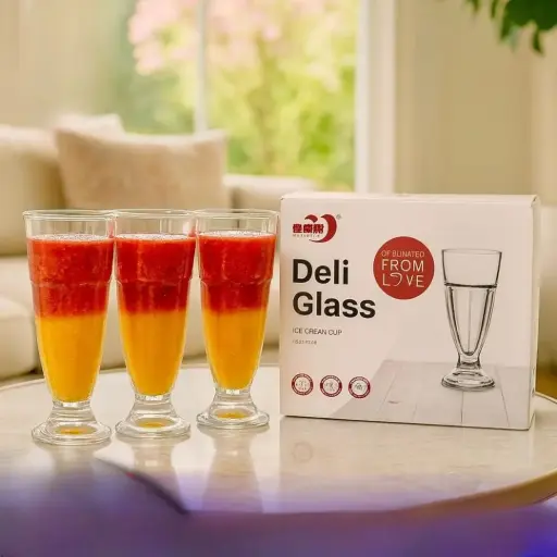 طقم كاسات عصير عدد 6