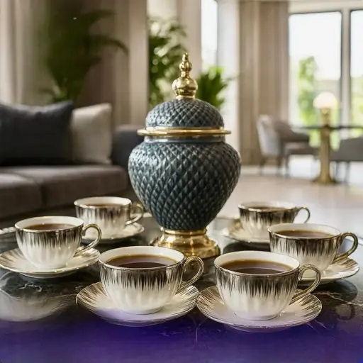 طقم فناجين قهوة عدد6