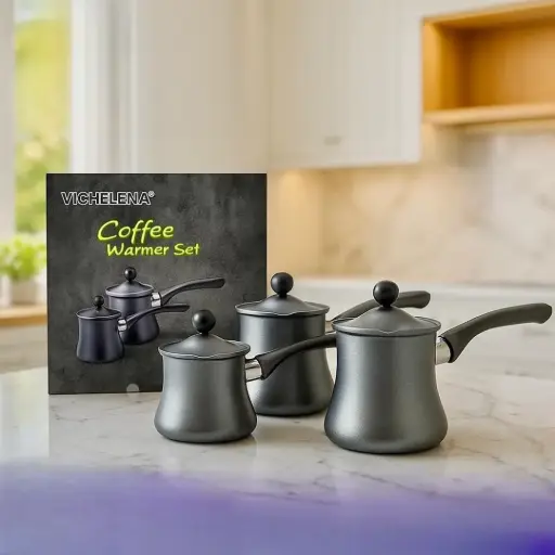 طقم غلايات قهوة 3 احجام 