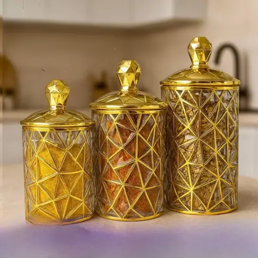 طقم بهارات او مضايف اكريلك 