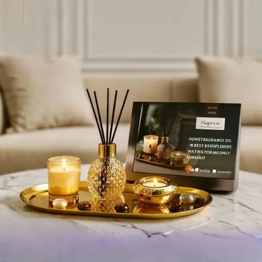 طقم فواحة و شموع 
