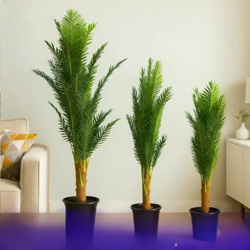 اشجار زينة منزلية احجام مختلفة 