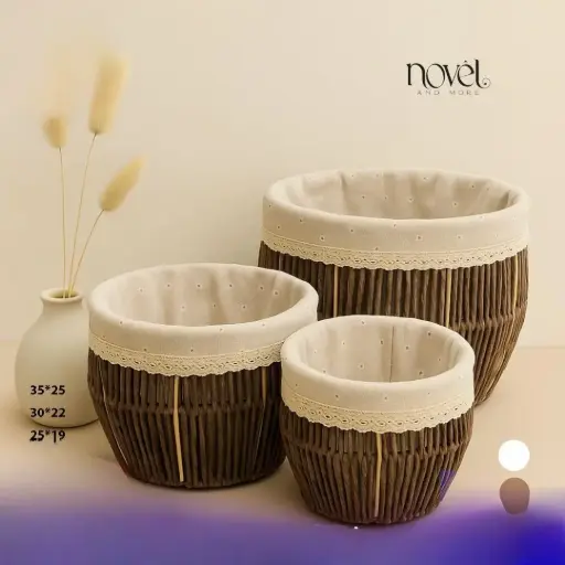 طقم قوارير قش 3 احجام 