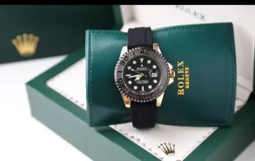 ساعة rolex - لون اسود