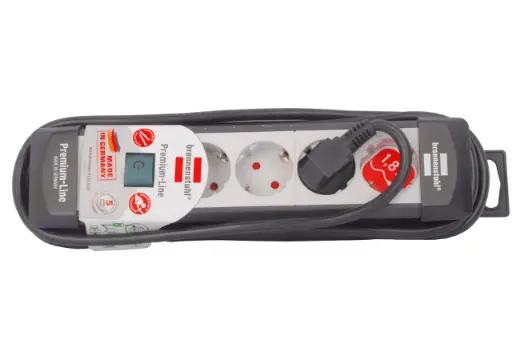 وصلة كهرباء بمدخل ألماني - Power Extension with German Plug