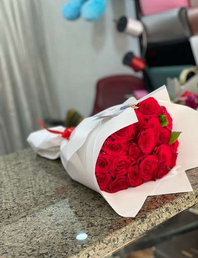 باقة الشغف الأحمر