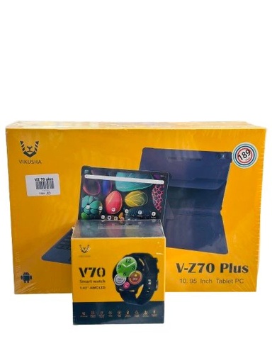 [اسود] Tap vikusha vz70 256GB 8+8 Ram